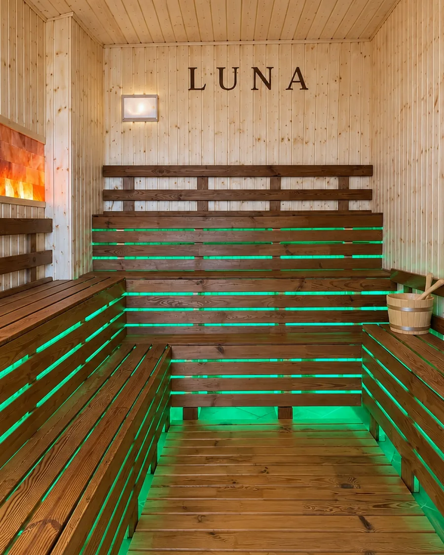 Zonă de saună Luna